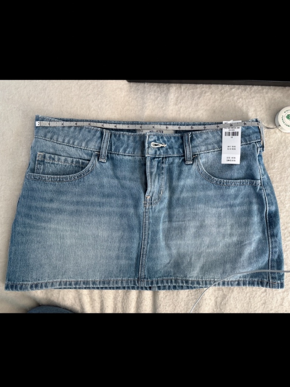Hollister Denim Mini Skort